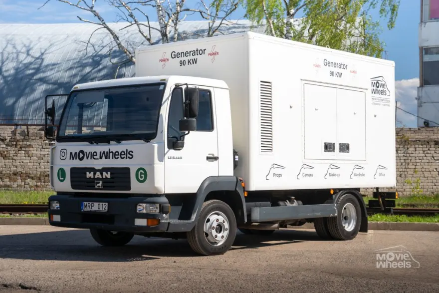 MAN L2000 MRP 012, nuomojamas elektros generatorius