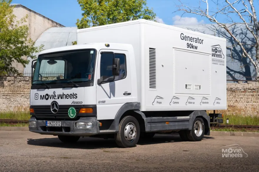 Mercedes-Benz Atego MZD 012, nuomojamas elektros generatorius